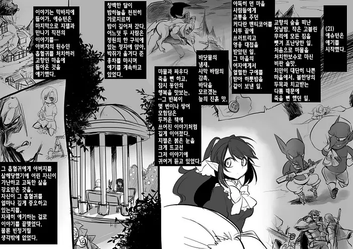 미소녀 뱀파이어에 의해 젖 드링크 바가 되는 이야기