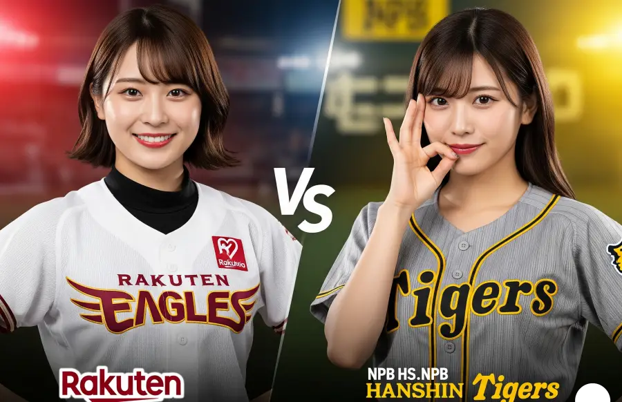 6월 14일 NPB: 라쿠텐 모바일 파크에서 펼쳐지는 인터리그 빅매치! 라쿠텐 골든이글스 vs 한신 타이거스 경기 분석 및 야구 토토 전략!