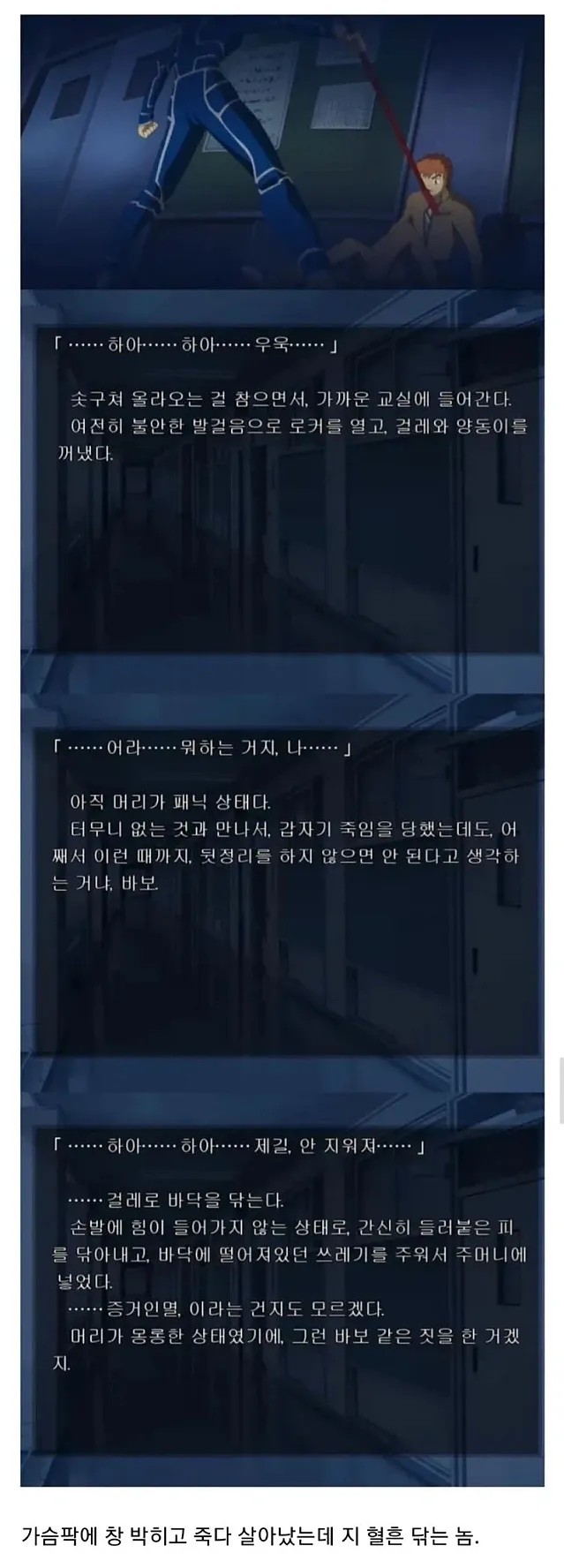 타입문 세계관 가짜광기 vs 진짜 광기